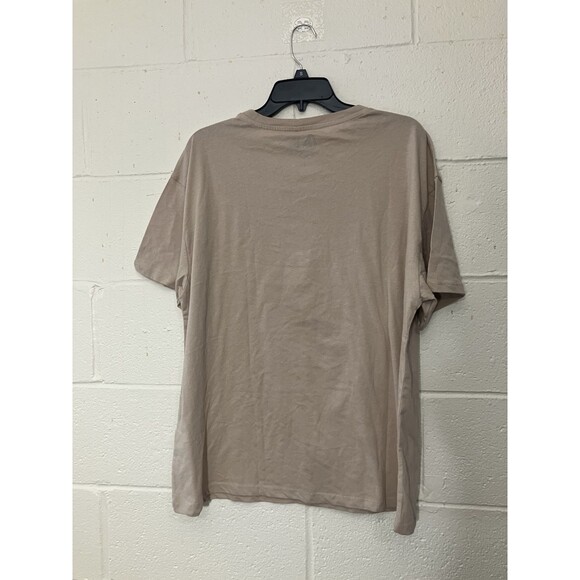 DAVID BOWIE Size L Tan Let's Dance Graphic T-Shirt Rock Music Tee Concert - Picture 3 of 6